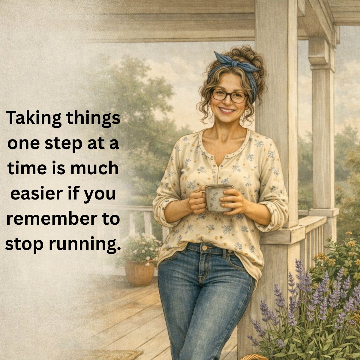 CeLestialcameo's tweet photo. Life feels more manageable when we stop trying to run through every step at once. Pause, breathe, and take the next small step. That is still progress. 🤎

#OneStepAtATime #FridayAfternoon #SlowLiving #creativeslowlivingcomforts https://t.co/FtOOZh0Lv8