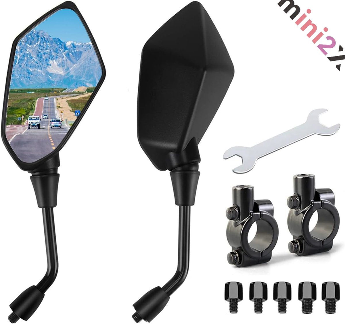 mini2x_store's tweet photo. 【送料無料】バイクのミラーが見にくい人必見！高精細ホワイトガラスで後続車がハッハッキリ見える

続きはコチラ↓
https://t.co/cAKA0VZhV7

#バイクミラー
#バイクカスタム
#バイクパーツ
#バイクライフ
#汎用ミラー
#バイク男子
#原付カスタム
#自分で取り付け
#楽天
#楽天市場
#ミニツーストア https://t.co/dHMlHcnzGQ
