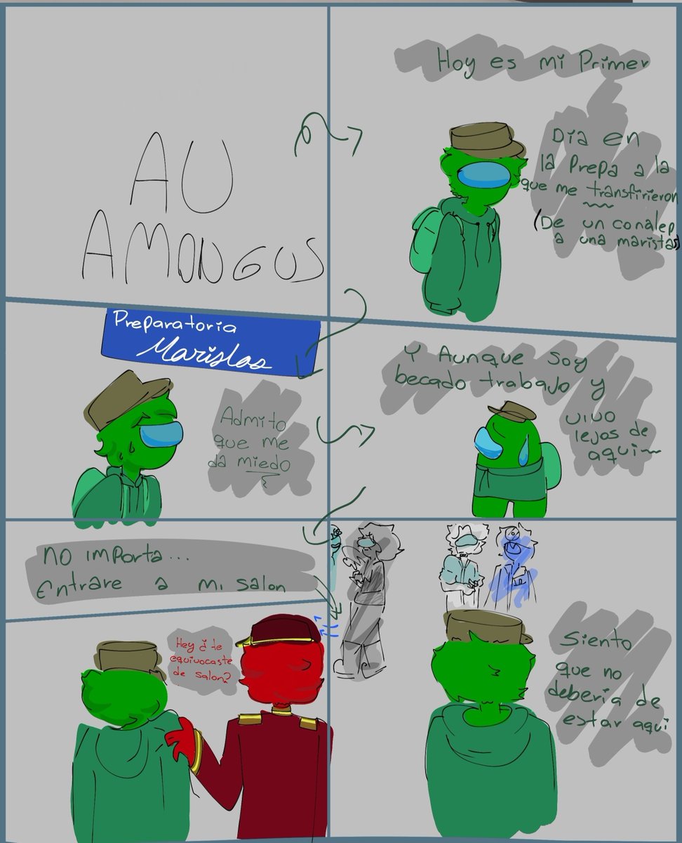 geral_catt's tweet photo. HOLI, HACE UN AÑO QUE NO HAGO ESTO, espero tener su apoyo y para que entiendan los personajes les recomiendo la serie,,, spoiler sobre mi fanfic es sobre un personaje yandere jeje
#amongUsShow #AU #fanfiction #amongusshowfanart https://t.co/ErKdkNt9cw