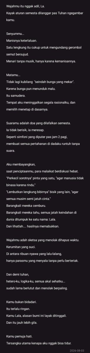 chamommily's tweet photo. all of this hanya karena satu foto senyumku, SWEET SEKALI KAMU DASAR LELAKI PUITIS https://t.co/AUqekIiQ7e