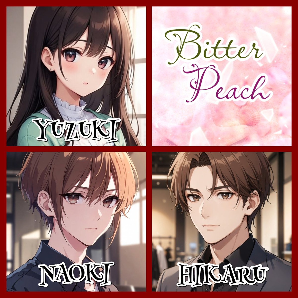 rella_kaku's tweet photo. カクヨム、エブリスタ、ベリーズカフェ、Caitaにて更新しました🍑

📖Bitter Peach
本編 第2話 威圧的な男 https://t.co/f0BWLNfdNB