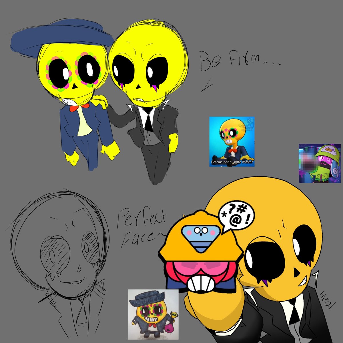 Heladmaster's tweet photo. complete drawing... #BrawlStars #brawlstarspoco #AU #brawlstarsjacky https://t.co/pwSjrd5H6A