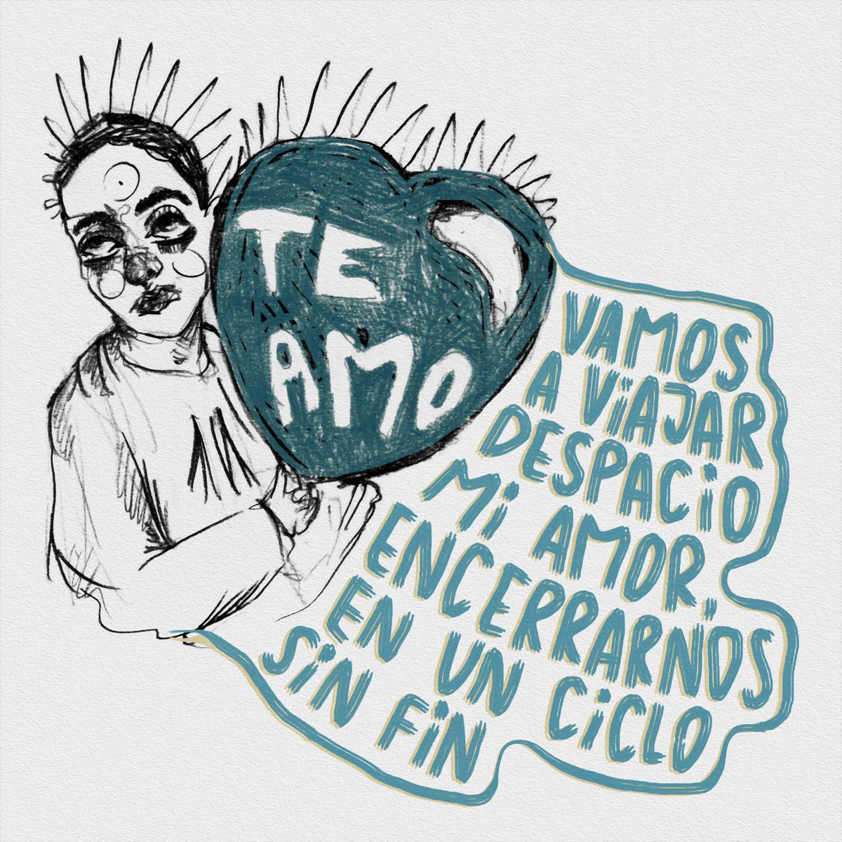 PablaLunar's tweet photo. Ilustracion para Acuario https://t.co/87NhfRh4nw