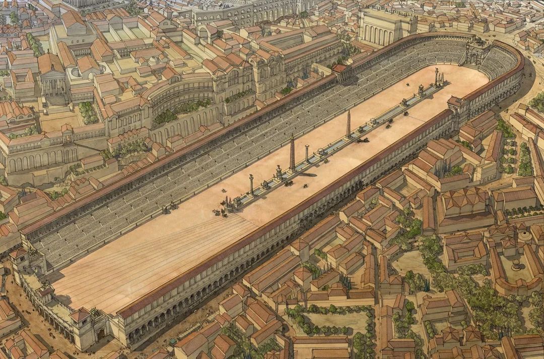 fasc1nate's tweet photo. The Circus Maximus remains the largest entertainment venue ever built by mankind.

Learn more: https://t.co/GALCuSPT4A https://t.co/GqpMmYbaDV