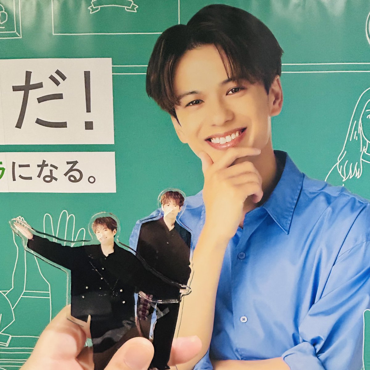 win_ncrew_s's tweet photo. 📮し忘れるところでした…💦
しっかりウィンくん見てきました‼︎
笑顔が素敵な爽やかウィンくん💕 https://t.co/Sw4vQsZrMd