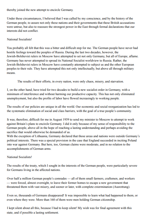 NSLitArchive's tweet photo. New upload to the Internet Archive:

"Under the Flags of Honor" was a Estonian pamphlet produced by the Third Reich in 1941 following its occupation, featuring the Führer's Proclamation to the German People and a explanation of National Socialism.

This translation was done by a friend of mine, Siege-Sale, on FashFront - visit us there for discussions on Fascism and National Socialism, along with threads on translations, book reviews, and other related topics.

Read the translation here: https://t.co/s6QKh1nCS1