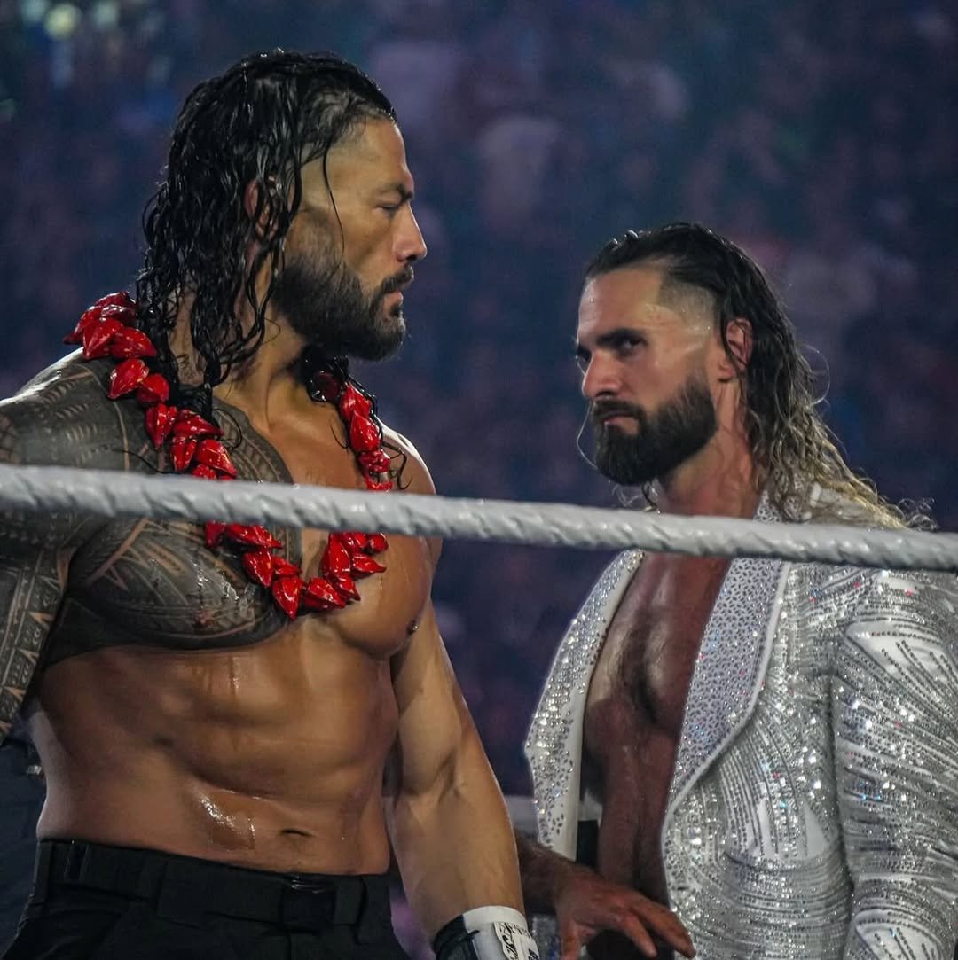 EliteClubS0B's tweet photo. There will never be another Roman Reigns.

There will never be another Seth Rollins.

Two generational talents.

Two absolute masters of the art of professional wrestling.

Forever legends. ❤️

#SummerSlam https://t.co/6lFo6r5vU8