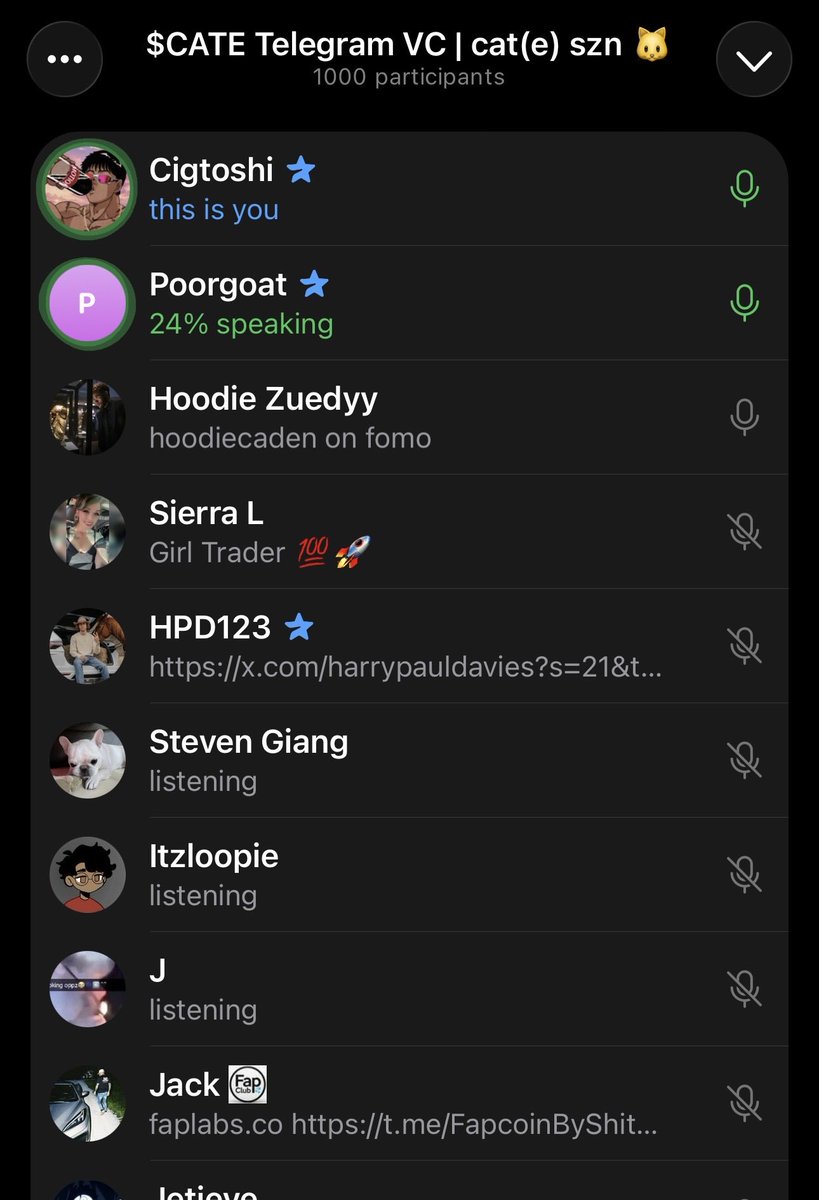 mikeyleo_00's tweet photo. Ngl this VC has the vibes we need, $CATE has brought a lot of new traders into the trenches. It’s awesome hearing their stories  

I told you, don’t fade @PoorGoat_  

Balls on the table https://t.co/BixJxnZXoz