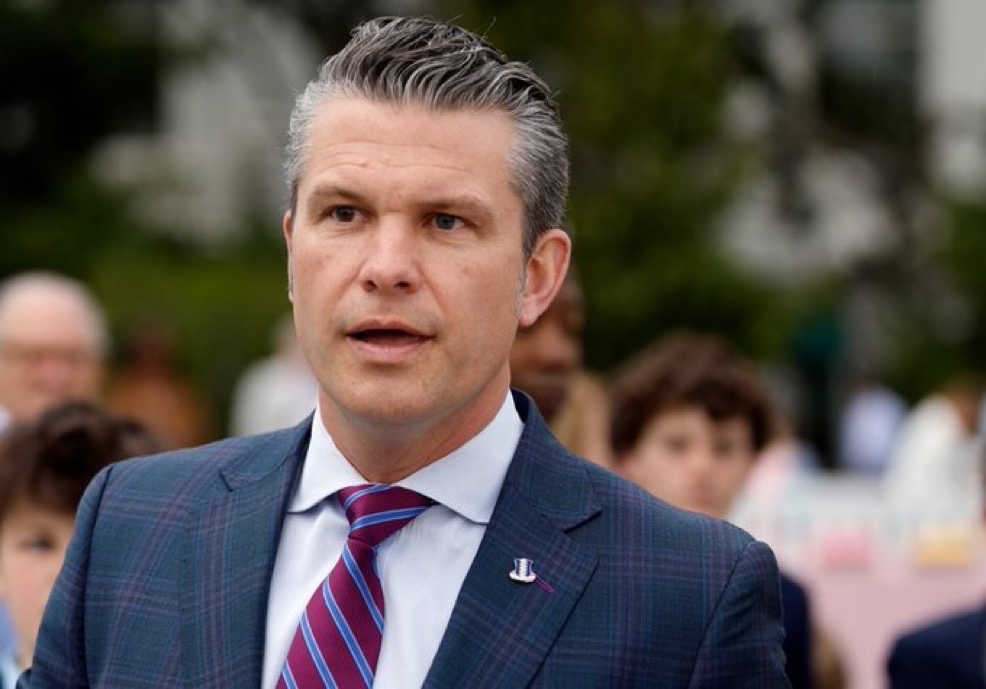 Osint613's tweet photo. Pentagon chief Pete Hegseth:

"Fact.

The Department of War was ready to go — and remains ready — at levels not seen since World War 2.

Locked and loaded." https://t.co/eUa9RwljH5