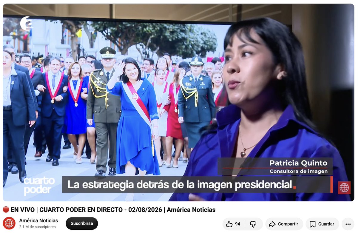 eloymarchan's tweet photo. Tremenda bomba periodística de Cuarto Poder: los vestidos de Keiko Fujimori.
Así como en los noventa, ya comenzaron a aparecer los medios ayayeros - periodistas geishas de la Señora K. https://t.co/D6BET5tGPH