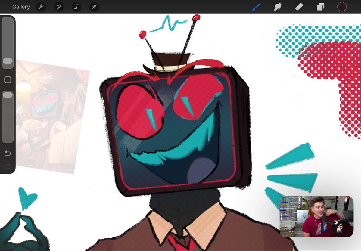 deorlufu's tweet photo. Loser TV what a looseeerrr #hazbinhotel https://t.co/TmtqZn7FrB