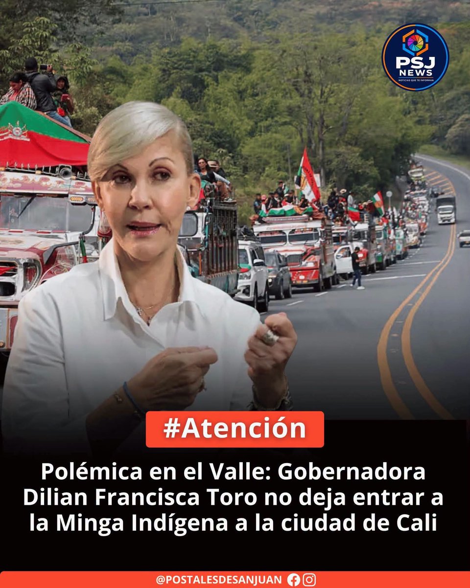 KLea79107265's tweet photo. Muy bien Gobernadora @DilianFrancisca, la q manda es Ud en el Departamento dl VALLE DEL CAUCA, esos piojosos Narcoterroristas disfrazados d indígenas, q se devuelvan para sus chochales. https://t.co/7eu9Vj1pKc