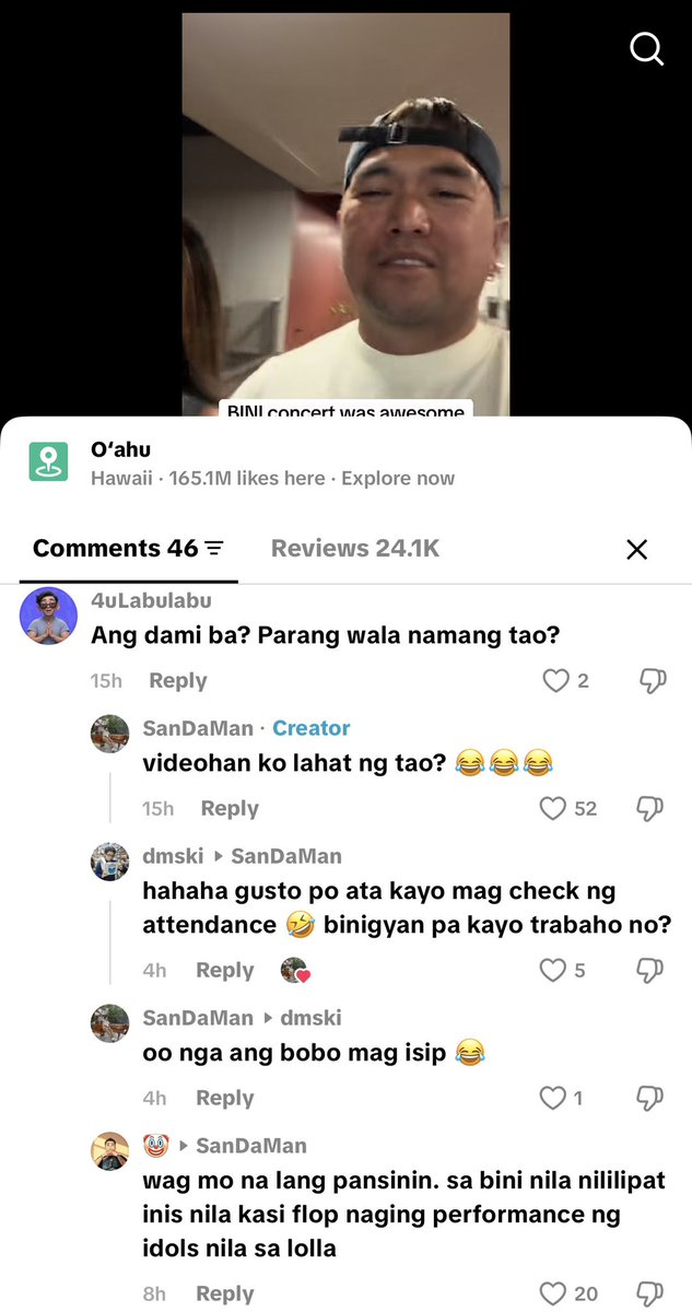 mhikhaela08's tweet photo. I love this si Kuya. Sinagot nya na kaagad yung issue nila about sa venue and sa crowd then sobrang hanga din sya sa girls 🥹 tas alam mong bloom talaga sya kasi ang sarcastic nya din magbarda ng basher 😂 https://t.co/rgmA6fq2ym
