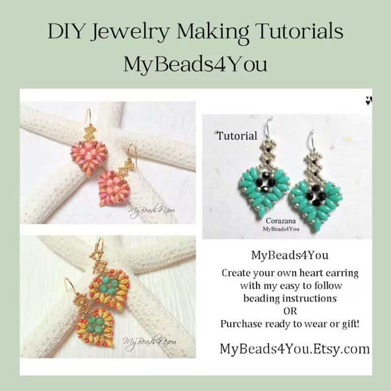 MyBeads4You_'s tweet photo. Happy DIY Tuesday βοΈπ§΅πͺ‘π΄π‘π’π΅π£
#CraftBizParty #EarlyBiz #DIY #Etsyfinds #Shopindie #Craftbuzz #Etsy #Etsyshop #TuesdayVibes #CraftVibes #mybeads4you #beading #Earrings #tutorial #beadingtutorial #Smilett23 https://t.co/n3NoAv5B9D https://t.co/FN4Qis3xnG