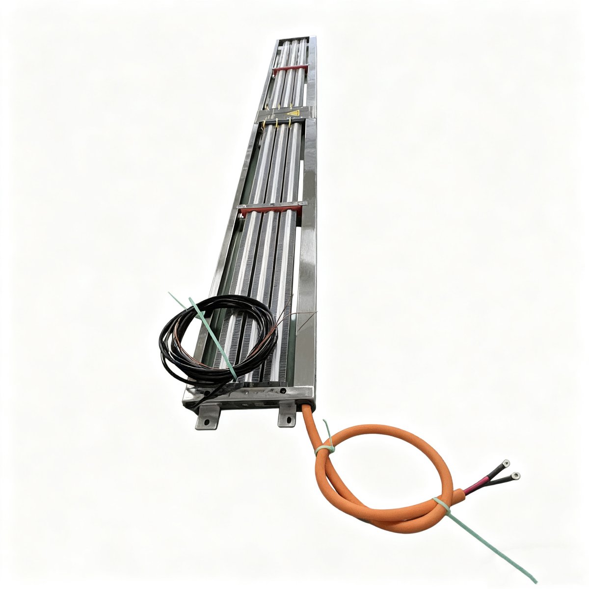 ThermistorCera1's tweet photo. HV PTC Air Heater for Electric Buses 🚍📷
📷 No overheating without airflow
📷 250–900VDC customizable
📷 IP67 waterproof Reliable heating solution for new energy buses.
#PTCHeater #ElectricBus #EV https://t.co/sT57UETtsO