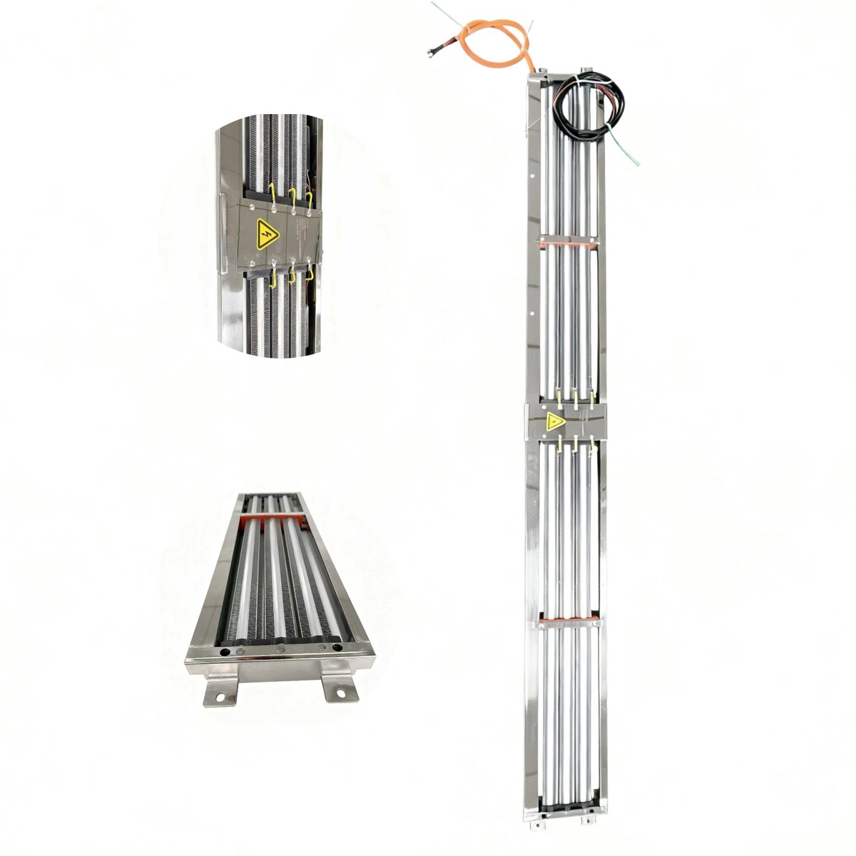 ThermistorCera1's tweet photo. HV PTC Air Heater for Electric Buses 🚍📷
📷 No overheating without airflow
📷 250–900VDC customizable
📷 IP67 waterproof Reliable heating solution for new energy buses.
#PTCHeater #ElectricBus #EV https://t.co/sT57UETtsO