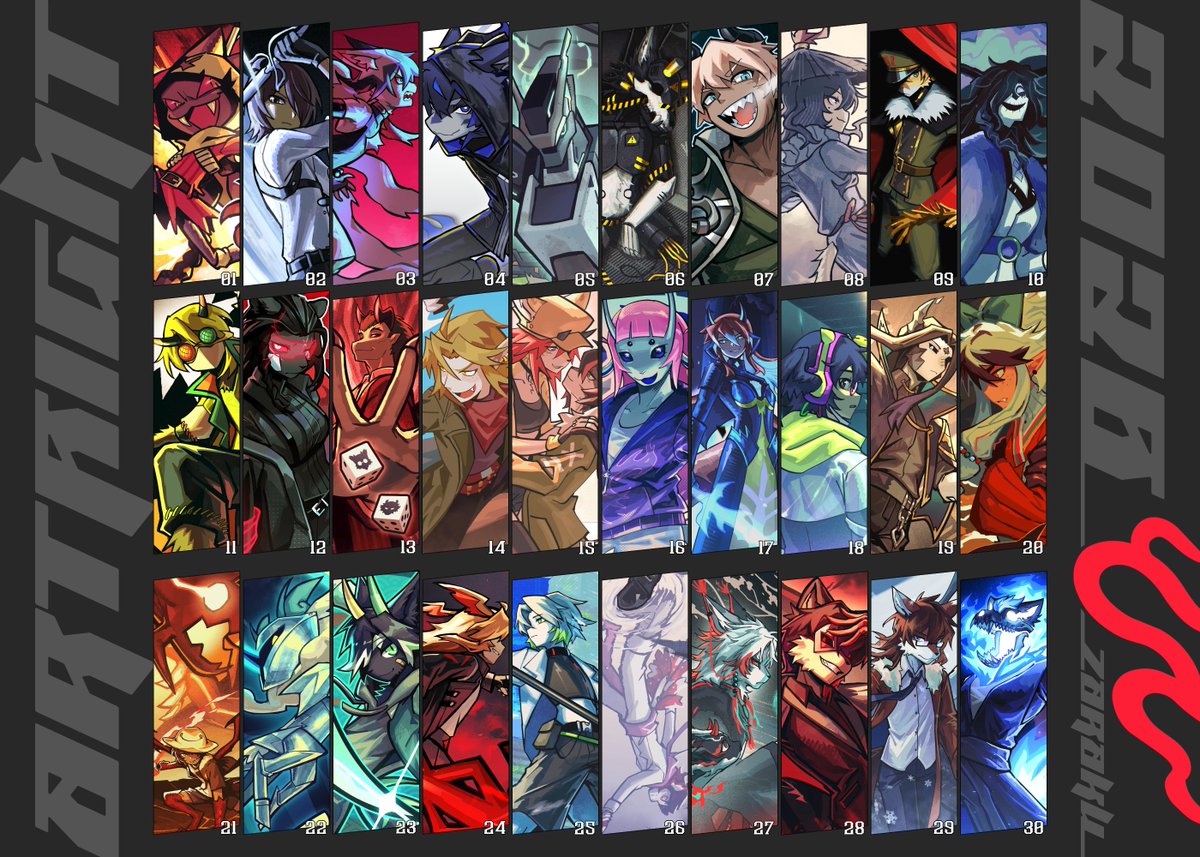 ANlMOSUS's tweet photo. 2026 artfight summary
thank you all for such an extraordinary year~ https://t.co/PVVQa2jml9