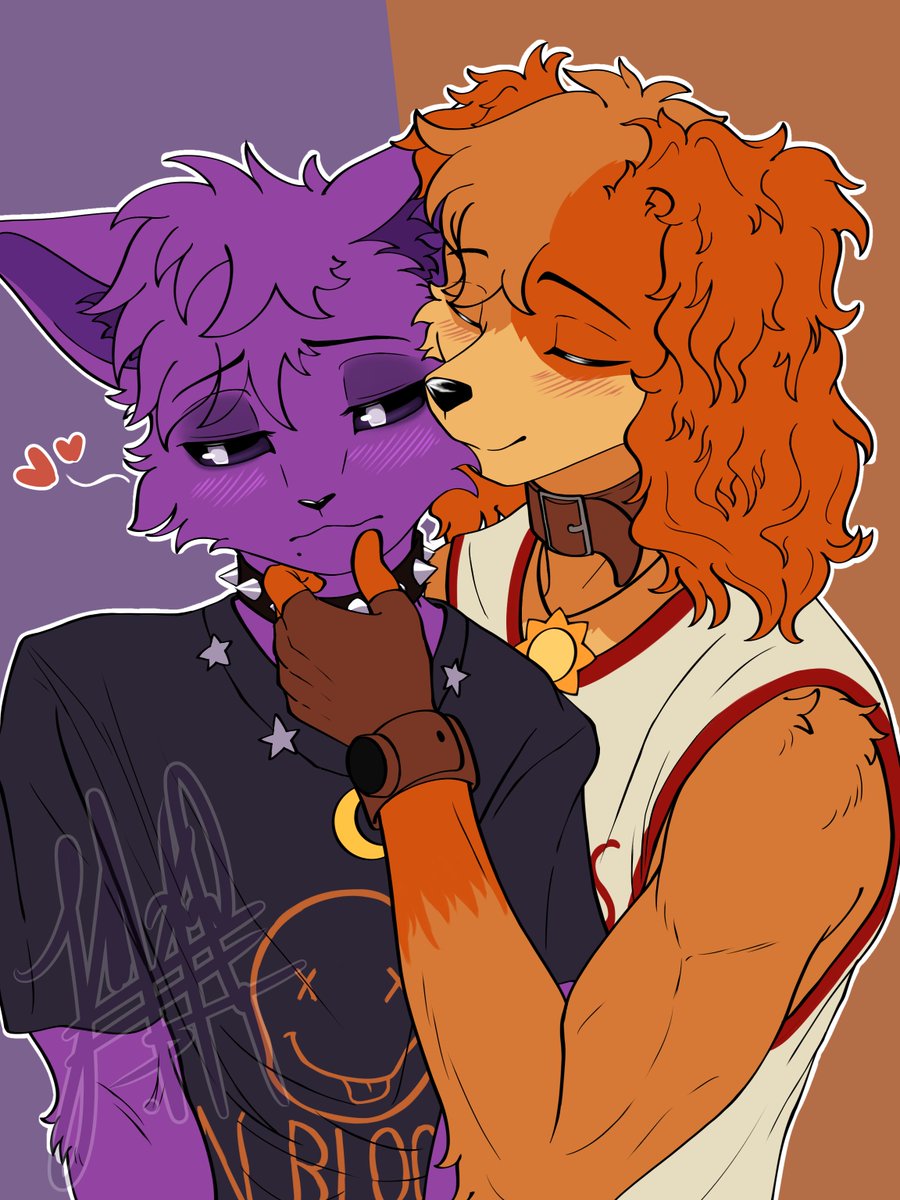bowHK_art's tweet photo. ❤️☀️🌙 I love you, and that's all that matters 🌙☀️❤️
Commission for @scarlettxda 
I love this one :3
#Catnap #Dogday #SmilingCritters #SliceofCrittersAU https://t.co/qzdmQNPBzz