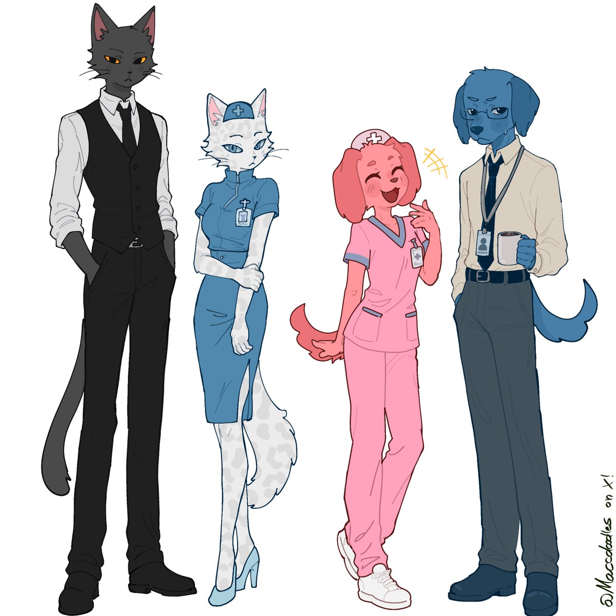 maccdoodles's tweet photo. #animalhospital #fanartㅤㅤㅤㅤ https://t.co/qM1DaLHyEF