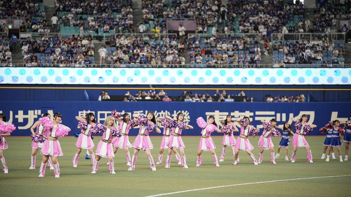 cheerdrakids's tweet photo. 【公式戦出演2026】
🎀7月4日 栄教室

チアドラゴンズダンスレッスンでは、バンテリンドーム ナゴヤ出演に向けて日々練習に励んでいます！
7月4日は栄教室が元気いっぱいのパフォーマンスを披露しました✨
これから他の教室も出演予定です⚾️
ぜひ試合前からチアドラキッズ＆ガールズにご注目ください💙 https://t.co/pvaGd9UuKw