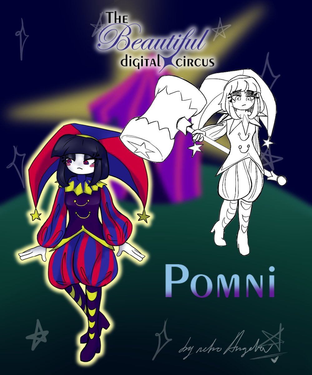 ClawBurning's tweet photo. #art #digitalart #TADC #au #character #pomni #jax #kinger #ragatha
✨The Beautiful digital circus✨
updated cast of a character from my alternate universe of tadc! (1part) https://t.co/zWEnCvNPq0