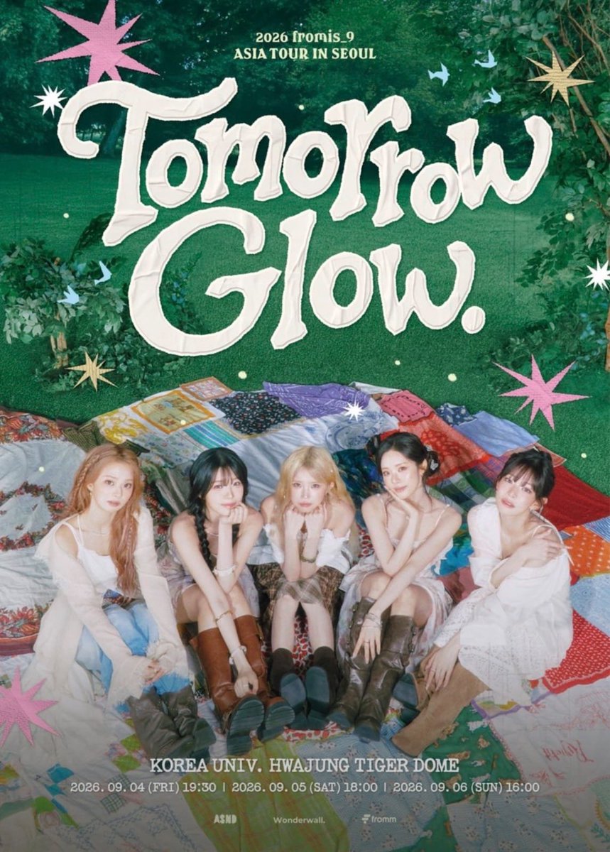 Tickkets_JP's tweet photo. 👑 2026 프로미스나인 아시아 투어 〈Tomorrow Glow.〉 IN SEOUL 🇰🇷

📢 티켓 대행 / 양도 예약 접수 중! ✨

프로미스나인(fromis_9)의 화려한 아시아 투어 서울 공연! 고麗대학교 화정체육관에서 펼쳐지는 감동적인 무대를 좋은 좌석에서 안전하고 신속하게 관람하실 수 있도록 도와드립니다.

📅 공연 일정 (Event Dates)
▪️ 2026.09.04 (금) 19:30
▪️ 2026.09.05 (토) 18:00
▪️ 2026.09.06 (일) 16:00

📍 공연 장소 (Venue)
▪️ 서울 고려대학교 화정체육관 (KOREA UNIV. HWAJUNG TIGER DOME)

🎟️ 좌석 옵션 (Available Seats)
▪️ VIP / FLOOR / 지정석 (시야 좋은 구역 선점)

✨ 서비스 안내
✅ 플레이ガイド 최우선 티켓팅 및 명당 좌석 확보를 프로가 확실하게 서포트합니다.
✅ 연석(함께 앉는 자리) 및 그룹 관람 예매도 유연하게 대응 가능합니다.
✅ 해외 및 일본 등 원정 관람객분들도 안심하고 이용하실 수 있는 친절한 발권 및 입장 안내!

📩 구매 및 견적 문의 방법
원하시는 【공유일 / 희망 좌석 (제2희망까지 작성 시 더 원활합니다) / 매수 / 예산】을 기재하신 후, 언제든지 DM으로 연락 주세요!

#프로미스나인 #fromis_9 #TomorrowGlow #Tomorrow_Glow #프로미스나인콘서트 #화정체육관 #화정타이ガードーム #서울콘서트 #티켓대행 #티켓양도 #콘서트양도 #대리티켓팅 #한국대행 #KPOP티켓
