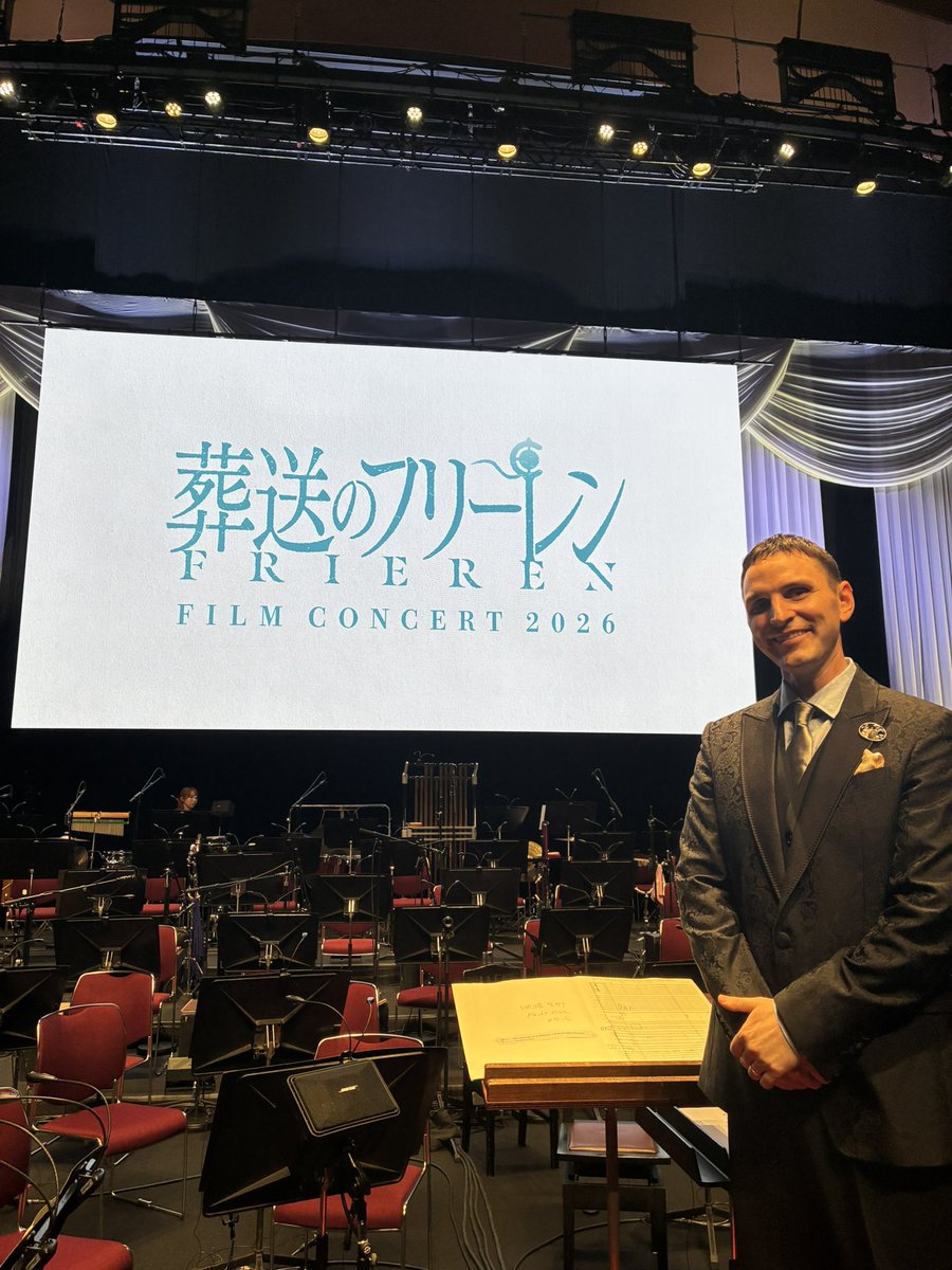 realevancall's tweet photo. Frieren Film Concert Goes World Tour!

Carnegie Hall Performance: Sunday, October 4, 2026
Start Time: 8:00pm
Venue: Carnegie Hall

Conductor: Ian Weinberger
Orchestra: Orchestra of St. Luke’s

Ticket on-sale information will be announced shortly! https://t.co/8yJlDAXEvT