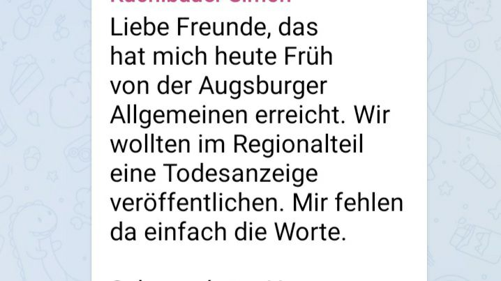 GFreiNews's tweet photo. Der Stadtrat Paul Traxl (AfD) in Augsburg ist im Alter von 78 Jahren verstorben.  

Die Augsburger Allgemeine weigert sich, eine Traueranzeige aufzunehmen, wirft ihm aber sofort posthum Dreck hinterher.  

(aus dem TG-Kanal Bayerische Alternative)

https://t.co/9fW6HLPzmu https://t.co/ANwb6PWWfx