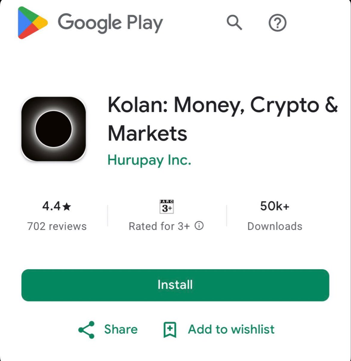 kolan_ID's tweet photo. Kini tersedia di Google Play Store! 🚀

​Download Kolan atau perbarui aplikasi kamu untuk mengakses perdagangan Prediction markets dan Perpetual Futures — powered by @HyperliquidX https://t.co/e93SGPDKcO