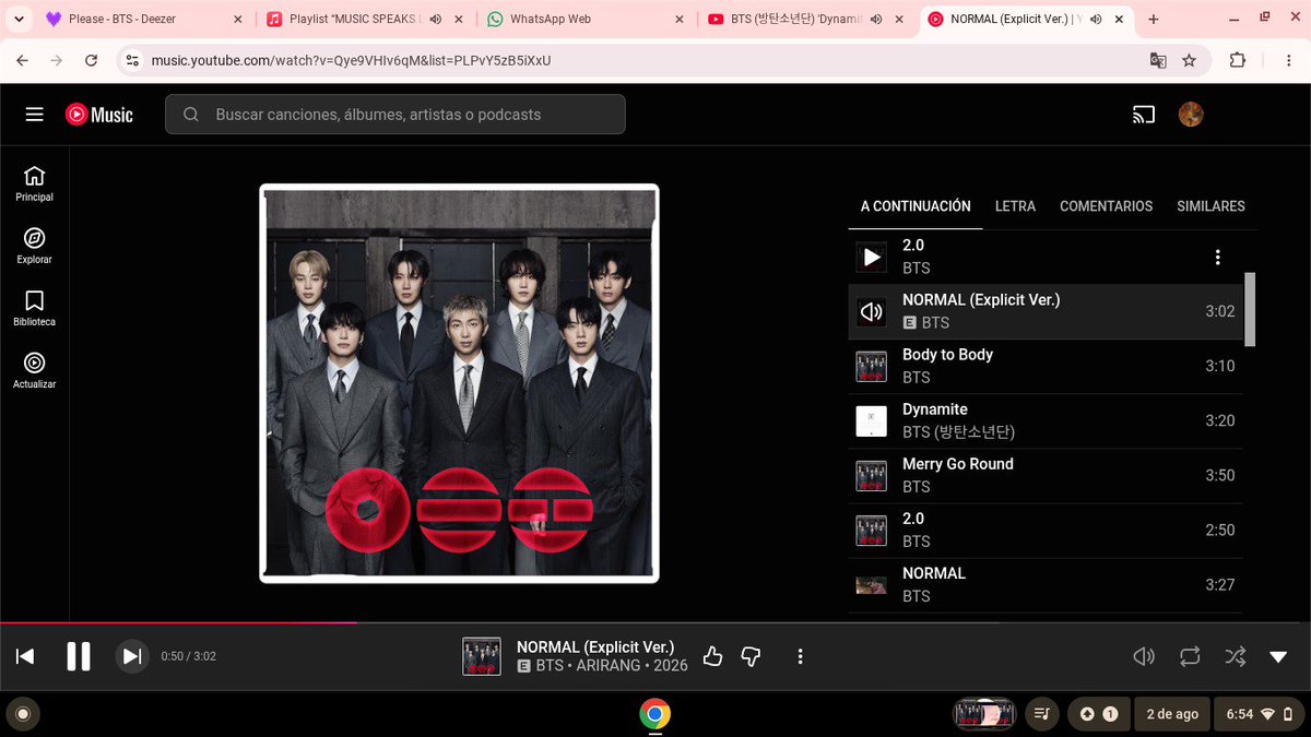 NPsikotik's tweet photo. @streambtsmexico ARMY x ARIRANG
#ARIRANG_RECOMEBACK https://t.co/5nX6gzvE8x