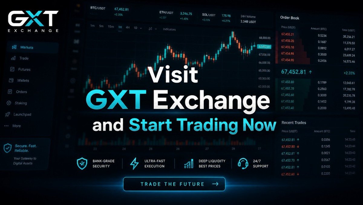 GXTExchangeIndo's tweet photo. Siap untuk berdagang dengan lebih cerdas? Kunjungi GXT Exchange dan mulai berdagang sekarang – eksekusi cepat, likuiditas tinggi, dan keamanan standar bank, semuanya dalam satu platform.

Kunjungi - https://t.co/2FwKuH9RIt https://t.co/QguhgUhRLN