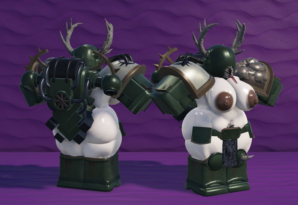 REDSEALRR's tweet photo. Been playing a lot of darktide recently, and been thinking about the FAT, SMELLY, UNWASHED plague marines for a bit.. hmmmmmmm

#RR34 #RobloxRule34 #RobloxNSFW https://t.co/9bnJFCQp5q