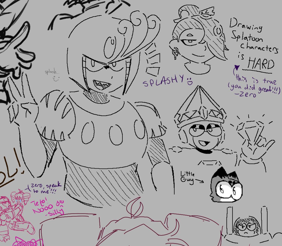 sadako_draws's tweet photo. Drawing with friends is fun :) 
(My contributions) https://t.co/iPIBkZXBqX