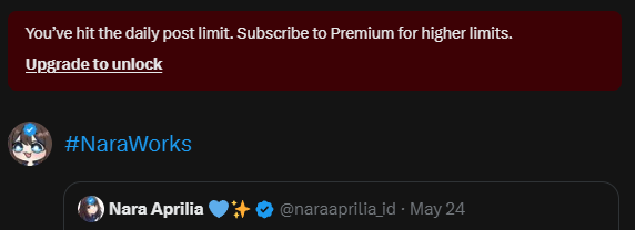 naraaprilia_id's tweet photo. AEKOAWEKOAK
Akun sebelah kena limid 😭😭
Anyway sekarang kalian bisa liat hasil gawean MV Nara di #NaraWorks ✨ https://t.co/2nRfjbHK93