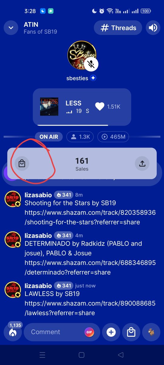 SB19CG's tweet photo. We need more A'TIN to purchase the song 'LAWLESS'  on Stationhead. 
https://t.co/S4PfMhC5DH

No Stationhead? Please create and connect your premium Apple Music or Spotify account. 

#SB19LAWLESS #SB19 
@SB19Official https://t.co/ouDwZAzrcv