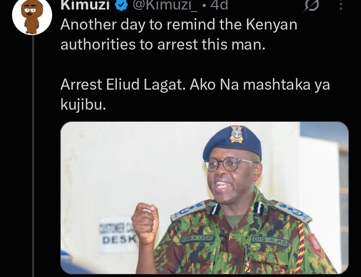 Henrie_001's tweet photo. @Kenyans JUSTICE for Albert Ojwang 
WANTAM https://t.co/uhhRh9GiUL