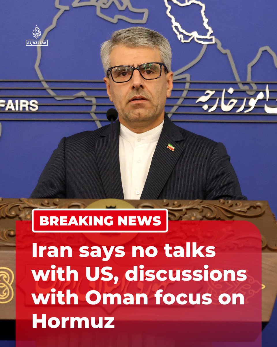 BREAKING: Iran Confirms No Talks with US; Focus Shifts to Oman and Strait of Hormuz