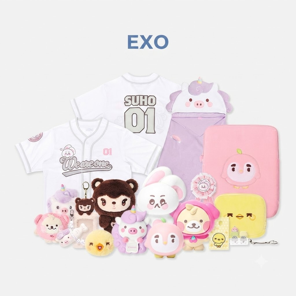 Ktown4u_main's tweet photo. [Ktown4u] 2026 [We Are DOLL! EXO-MUNGCHIZ] MD Resmi Dirilis! ✨

Dapatkan MD karakter resmi EXO langsung dikirim dari Korea dengan gift khusus!

・Pengiriman cepat &amp; langsung dari Korea 
・Paket kupon diskon khusus member baru

Cek &amp; order sekarang: