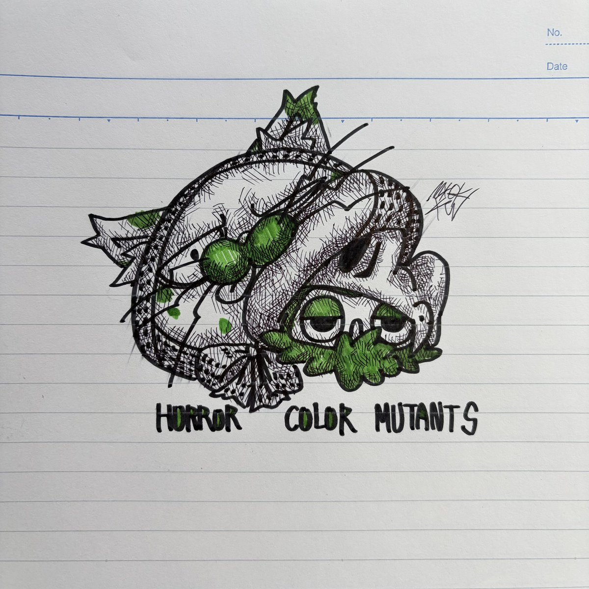 H_C_Mutants's tweet photo. ぶにーんっ🐈🦉
#horrorcolormutants
#ホラーカラーミュータンツ
#アナログイラスト https://t.co/WV3eFldvAd