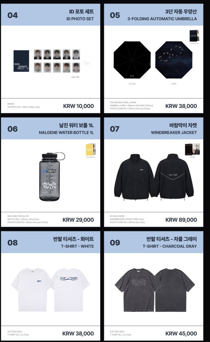 NashySparkles's tweet photo. 📢 [GO] INFINITE RALLY V Merchandise

🛒 Order Deadline: 3 August, 4:00 PM

💰 Payment
• Estimated amount will be collected first.
• Any excess paid will be refunded by the end of the day after purchase.

DM @nashyra94 on telegram https://t.co/csLAvVTgfE