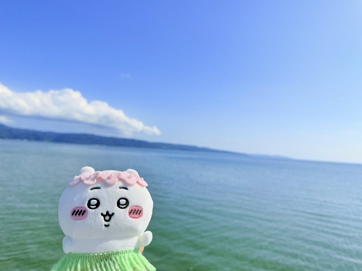 ちいちゃんページ 島を純粋に楽しむちいちゃん #映画ちいかわ #ちいかわ