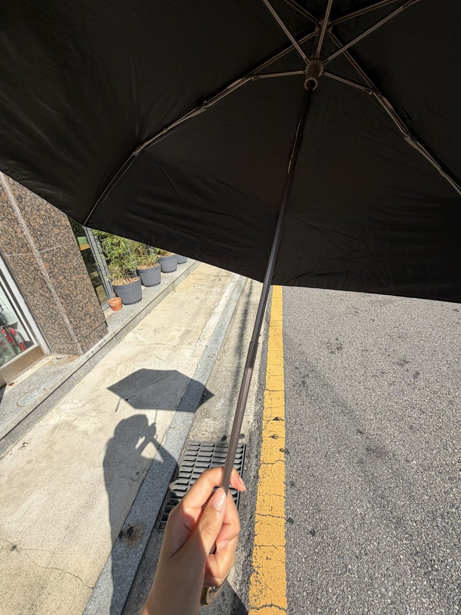 dongichuu's tweet photo. 스스로 양산 찾아쓰는거 처음이야.. 이거 양산업ㄱ으면 사망이야 https://t.co/RyImtdPG5V