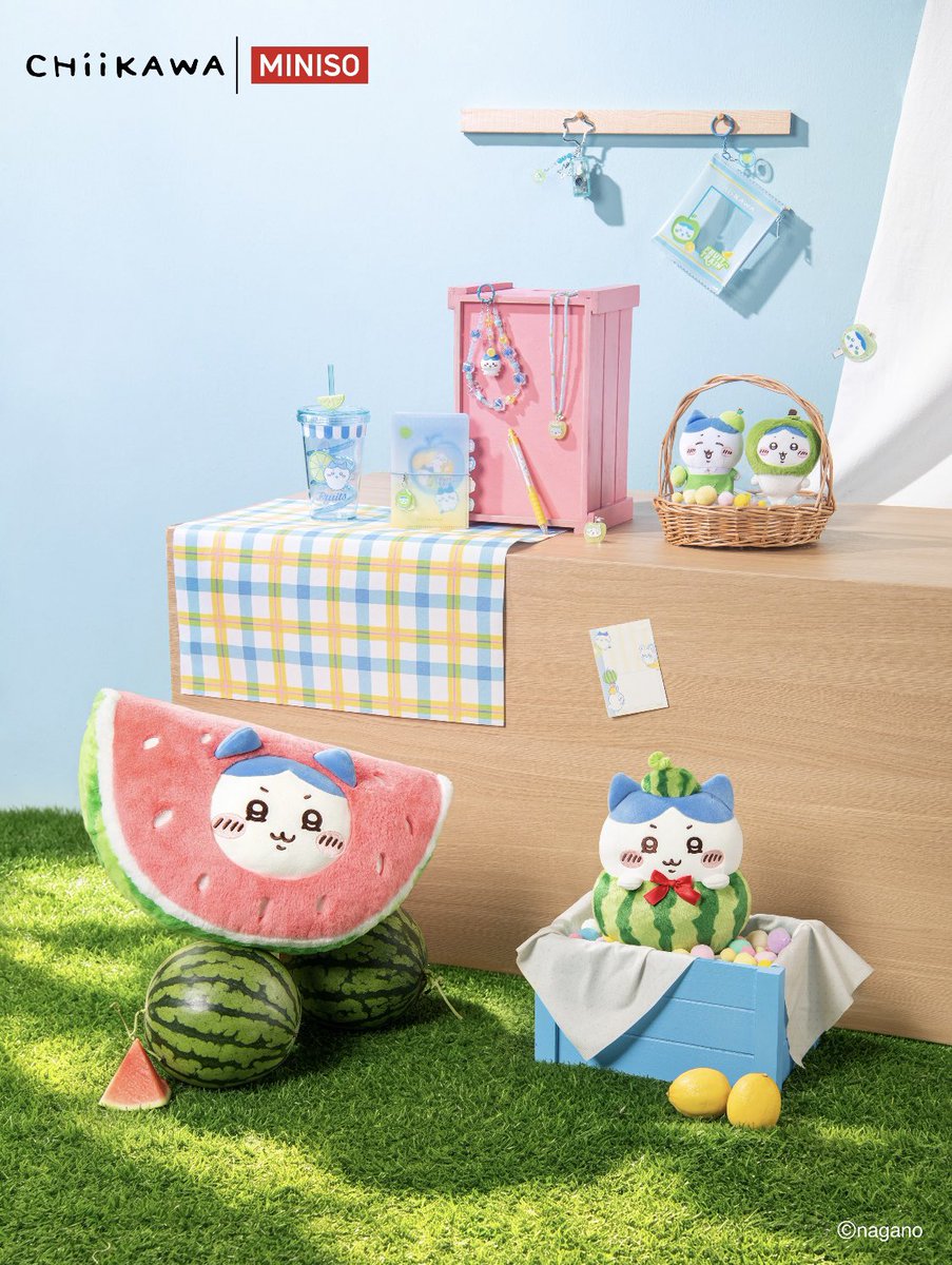 minaplex_shop's tweet photo. 📢 受付開始のお知らせ

⭐  『ちいかわ』× MINISOフルーツマーケットPOP-UP STORE

▼受付URL▼
https://t.co/YzorDZq2jT https://t.co/p1EfAkEtLk