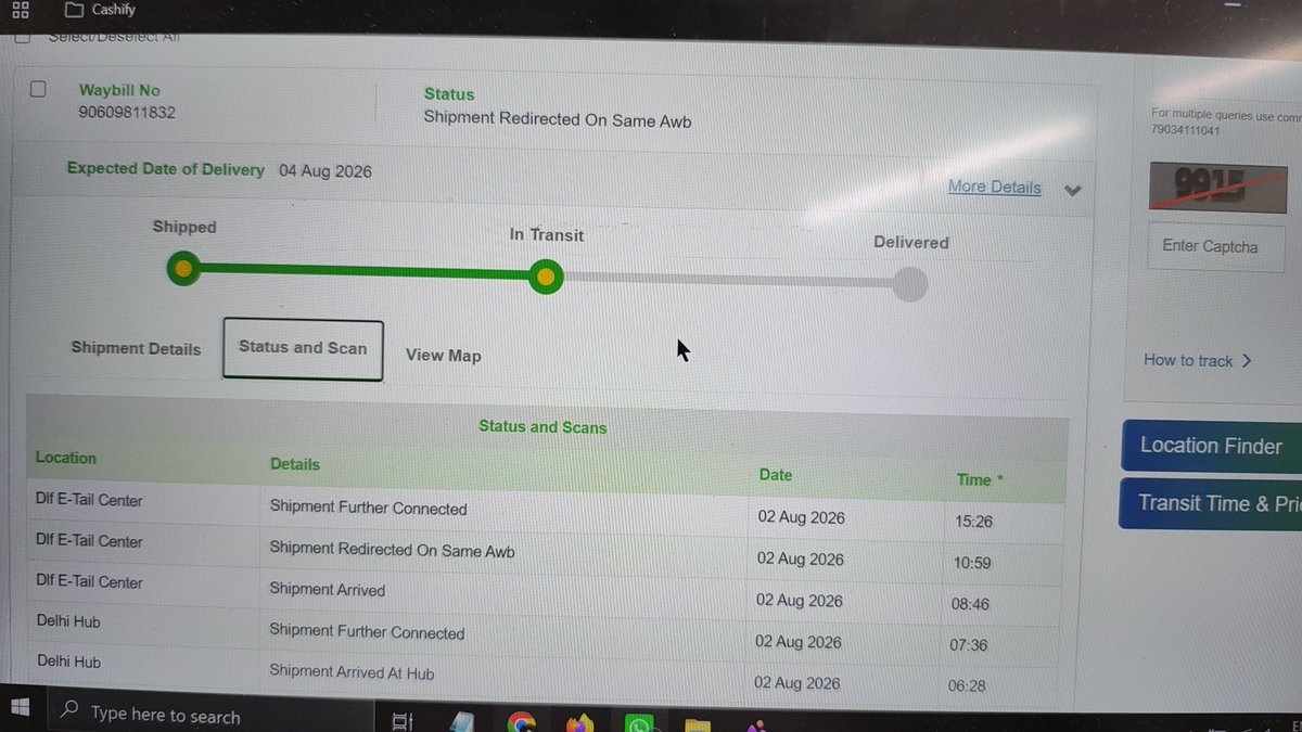 rishu_1069's tweet photo. @RockWithboAt A simple shipment delivery is taking 5 day while you are delivery Gurugram to Gurugram location.

@BlueDartCares @BlueDart_ worst shipment ever faced. https://t.co/bO31INFIBQ