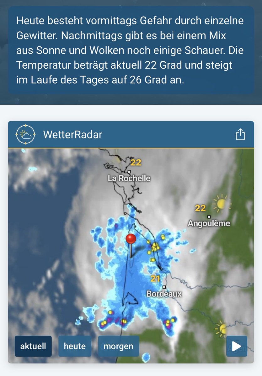 EllenVera_Z's tweet photo. Bonjour zum Wochenstart 💦🫧🩵 ES REGNET💧bei uns in der #Gironde #Medoc und so wie es aussieht auch in der Gegend der Waldbrände ☔️ ENDLICH ‼️ https://t.co/yGlI6L6wLD