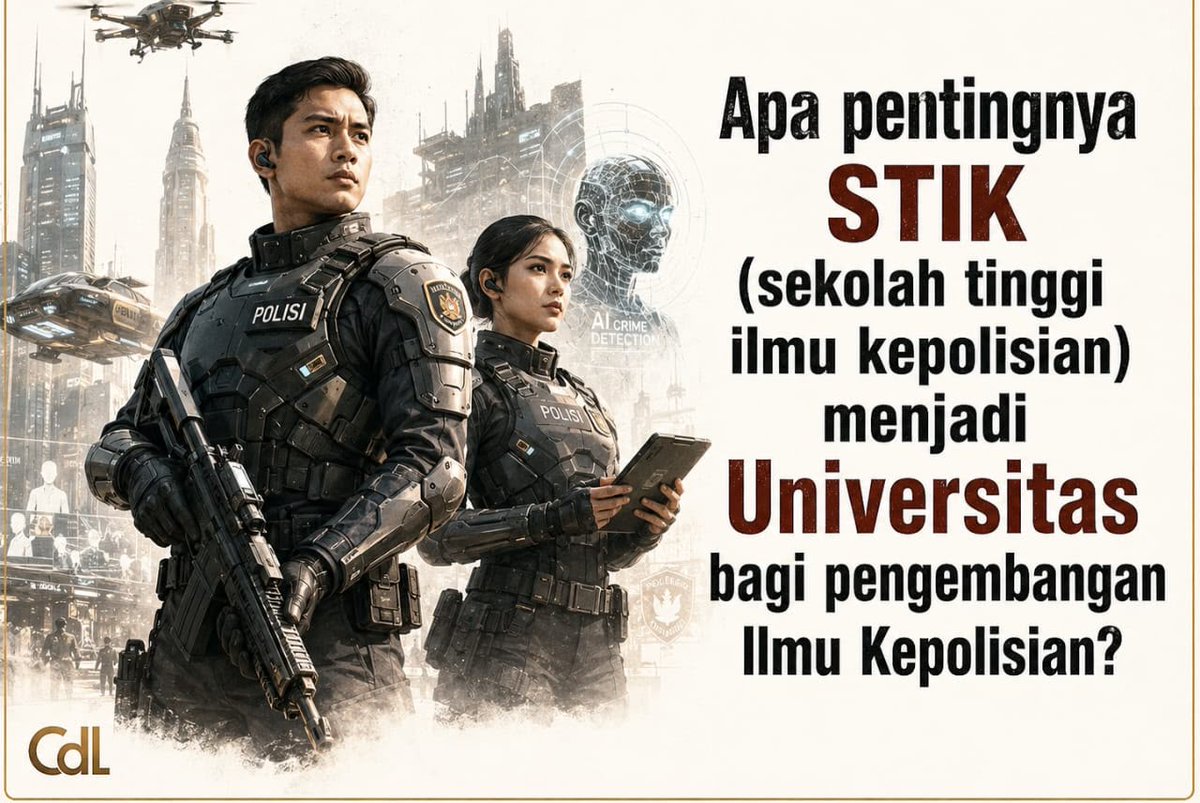 PolrestaMgl's tweet photo. Mengapa STIK dikembangkan menjadi Universitas ? https://t.co/7kslvnnGzr