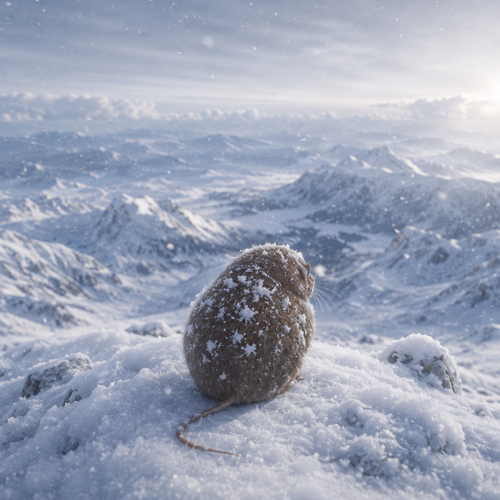 elmnthq's tweet photo. THIS IS SUCH A GOOD NIETZSCHEAN RUNNER

It's gaining attention on X because of how playful and adorable this shrew is, surrounded by nothing but snow.

The Nietzschean $Shrew https://t.co/uPpZDsIdaf