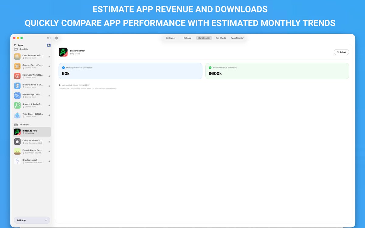 ottorinobruni's tweet photo. Most App Store reviews never get read. That's where the best product ideas are hiding. 💡
AppReview AI analyzes reviews, detects trends, summarizes feedback, and helps you prioritize what users actually want.
https://t.co/XoObFjRhpS
#indiedev #AI #AppStore #buildinpublic https://t.co/Y8DN1gRmwi