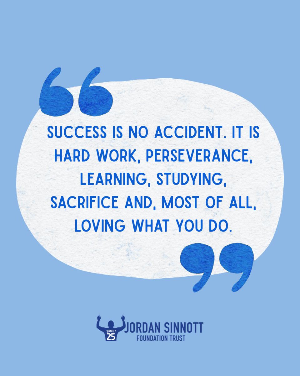 JSFTrust's tweet photo. We love this quote because it's a reminder that #success isn't about being perfect or getting there quickly. It's about showing up, giving your best and enjoying the journey along the way.

What's the best piece of #sportingadvice you've ever been given? Comment below ⬇️ https://t.co/Fiw6d959dX