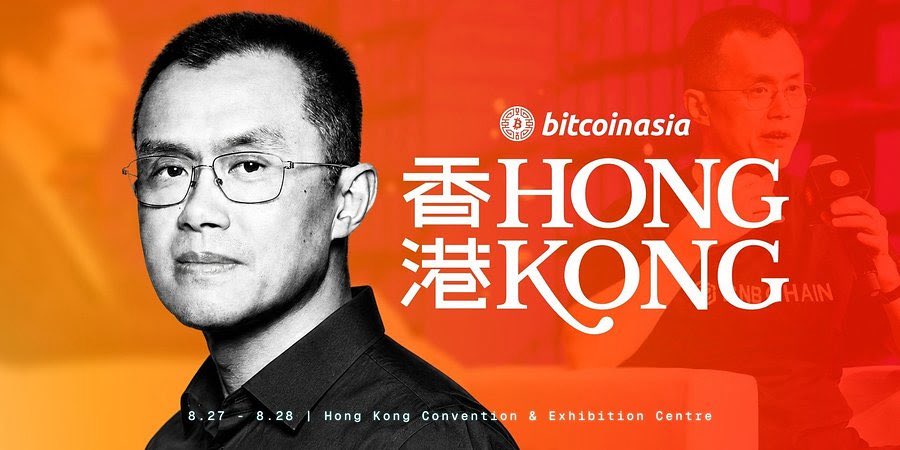 Abrlien's tweet photo. " Freedom of Money" And  " 幣安人生" 
is coming to Hong Kong 🇭🇰

Meet CZ @cz_binance at Bitcoin Asia 2026 

🎤 CZ Live on Stage
🗓 August 27 • 3:00 PM – 3:30 PM

✍️ Book Signing right after the session 3:30 PM – 4:00 PM https://t.co/rEynAhw9HB